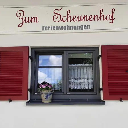 Zum Scheunenhof Ichenhausen Exterior foto