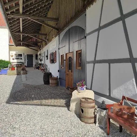 Zum Scheunenhof Ichenhausen Exterior foto